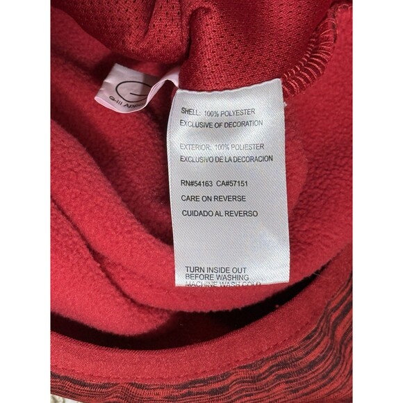 NHL Chicago Blackhawks Men's XL Red Full Zip Lightweight Jacket Polyester Lined - Picture 6 of 10